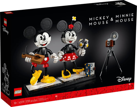 43179 - Mickey Mouse and Minnie Mouse Buildable Characters  (Retired)
