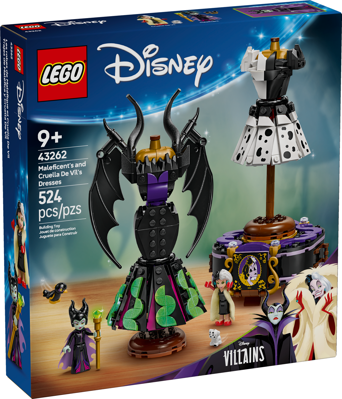 43262 - Maleficent's and Cruella De Vil's Dresses - ND