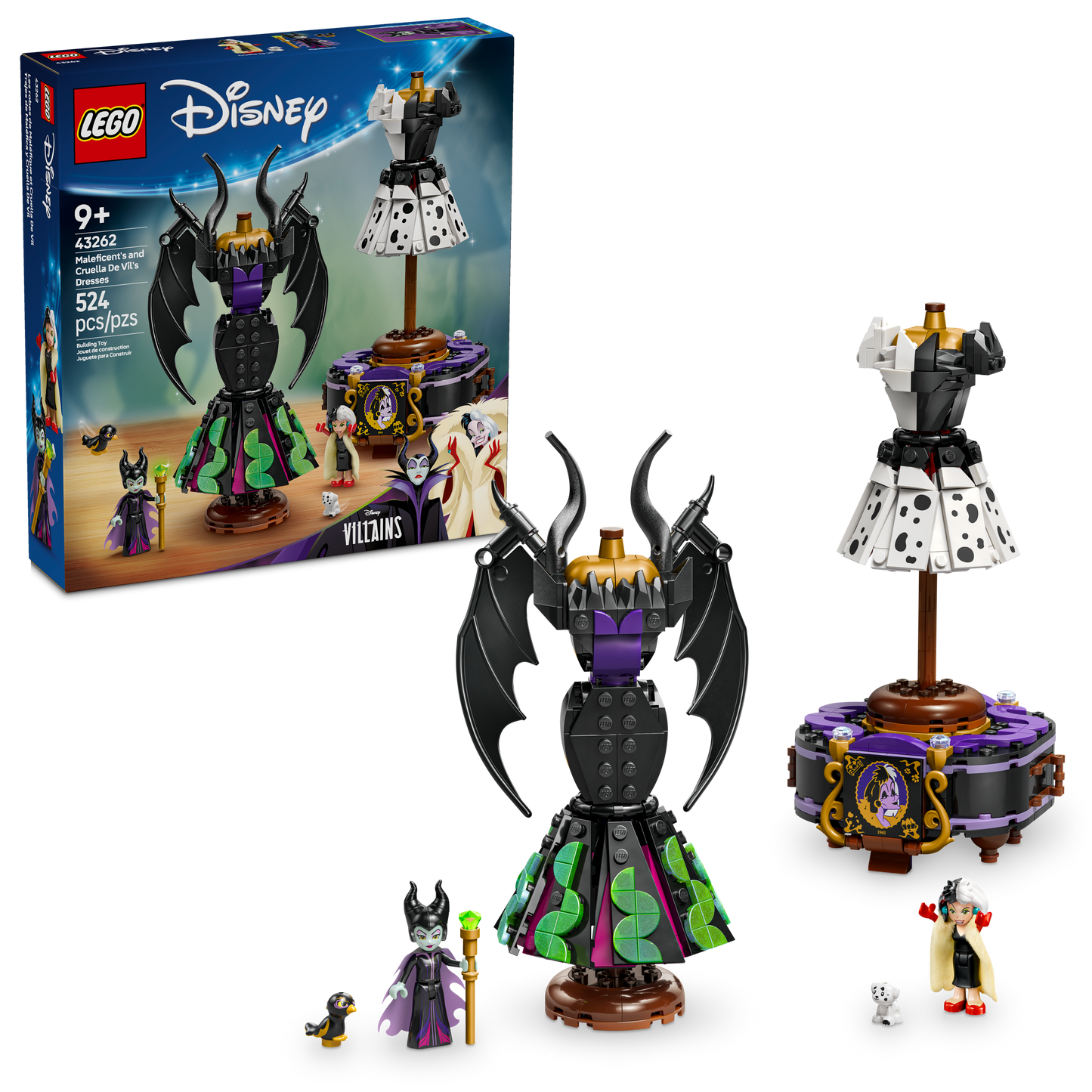 43262 - Maleficent's and Cruella De Vil's Dresses - ND