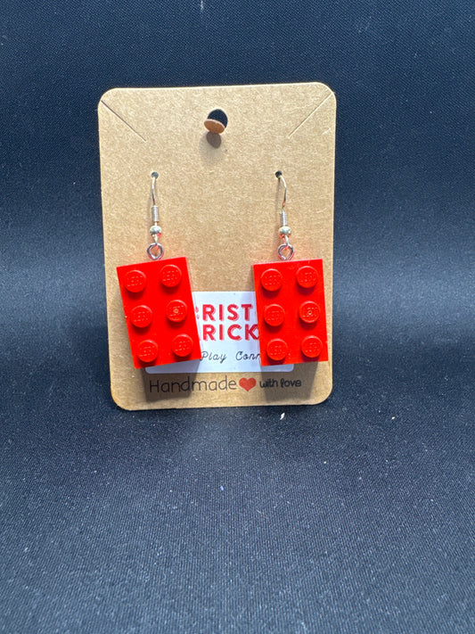 A089 - 2x3 Block Earrings