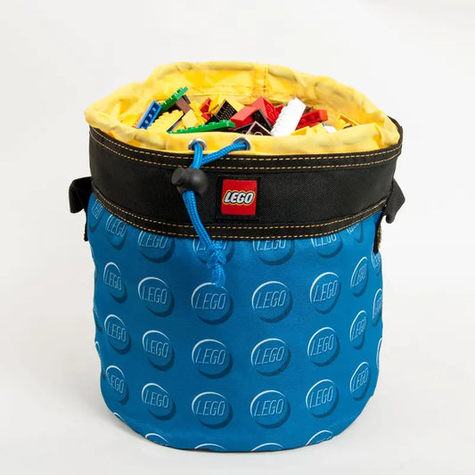 Merch 029 - Lego Storage Cinch Bucket - Blue