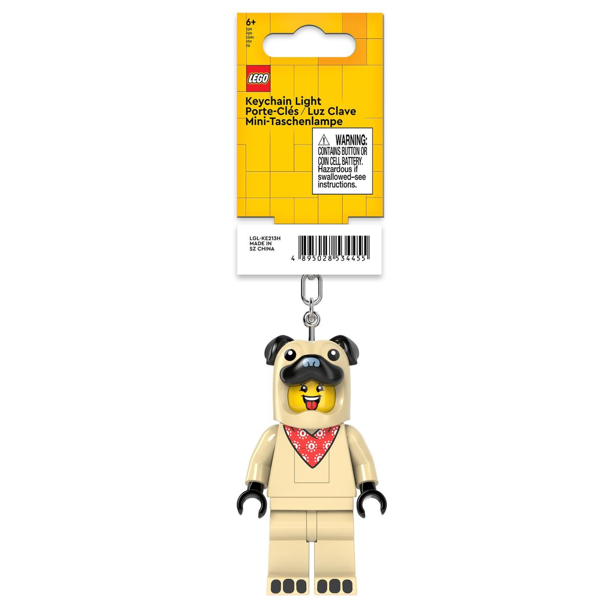 5009151 - Pug Costume Guy Keychain Light