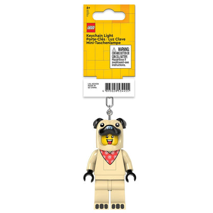 5009151 - Pug Costume Guy Keychain Light