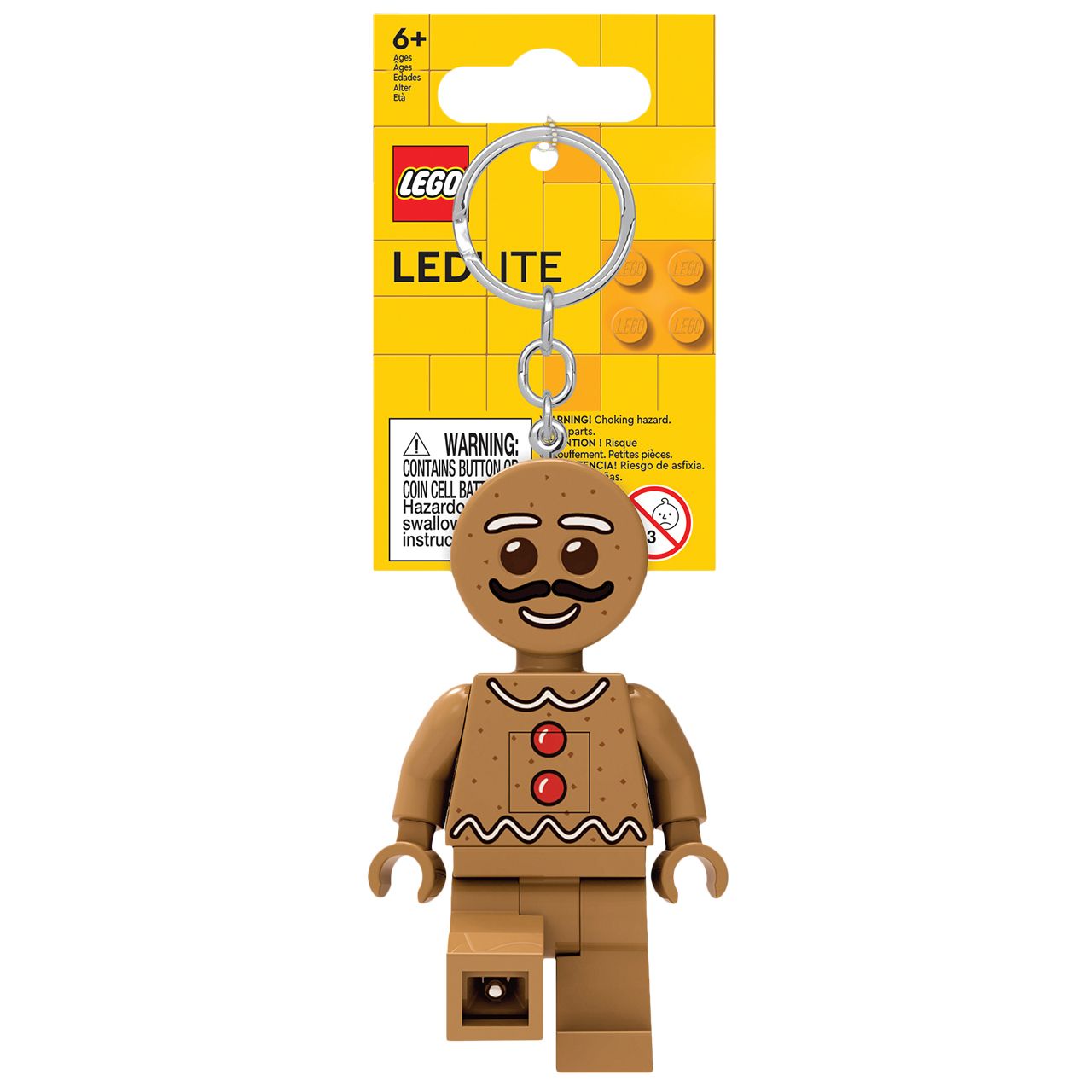 Merch032 - Gingerbread Man Keychain Light