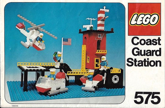 U575 - 1978 Vintage Legoland - Coast Guard Station