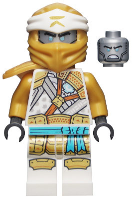 njo0760 - Zane (Golden Ninja) - Crystalized