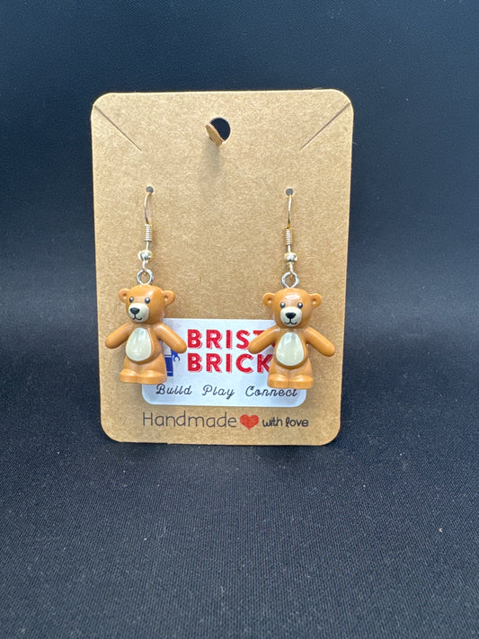 A060 - Teddy Bear Earrings