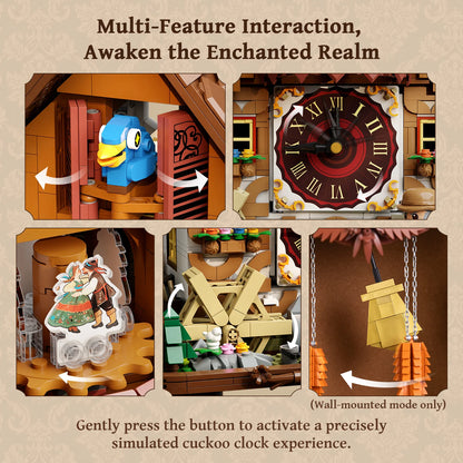 85027 - Retro Cuckoo Clock