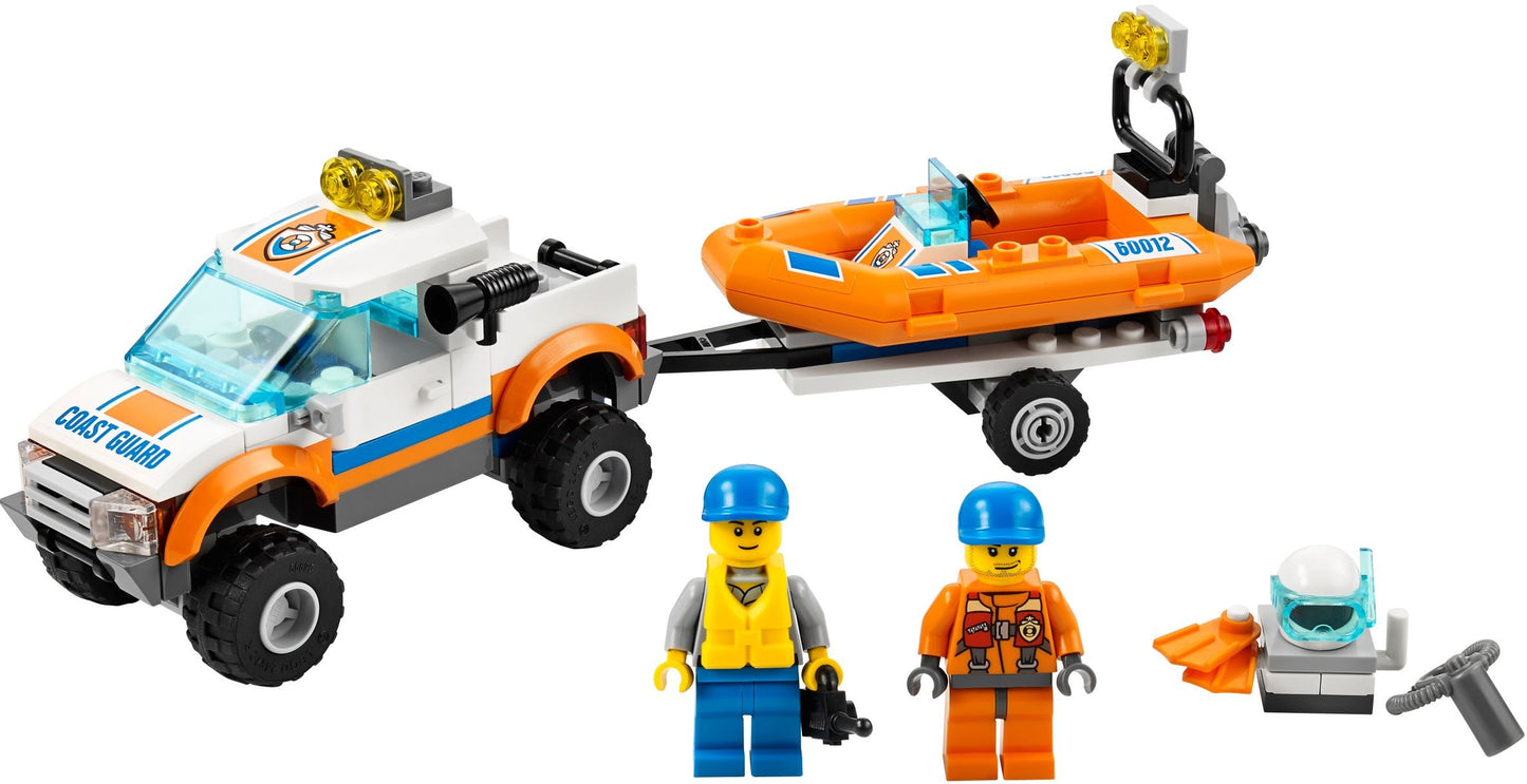 60012 - Coast Guard 4x4 & Diving Boat (Retired)