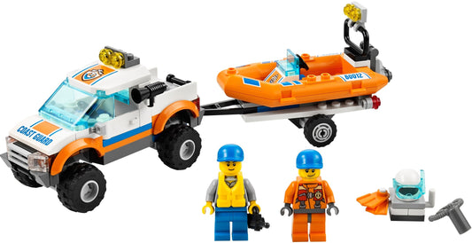 60012 - Coast Guard 4x4 & Diving Boat (Retired)