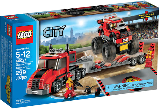60027 - Monster Truck Transporter (Retired)