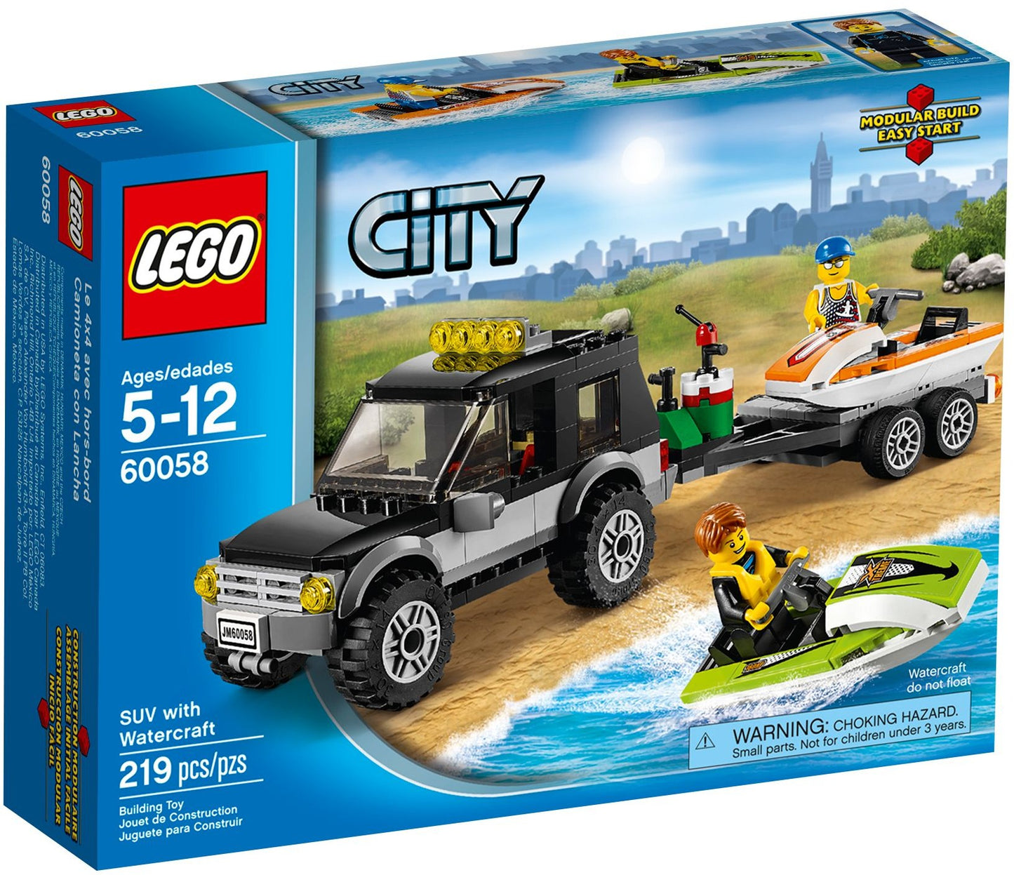 60058 - SUV with Watercraft (Retired)