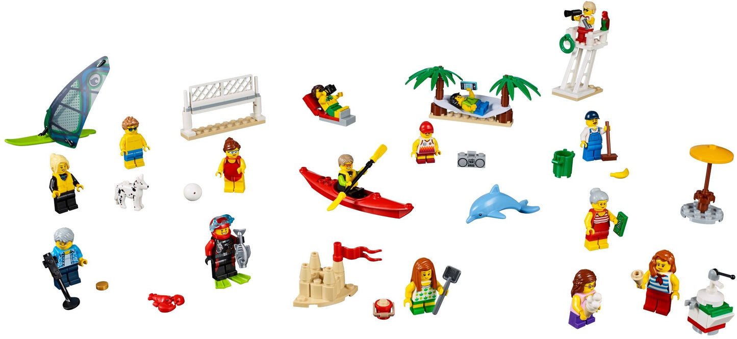 60153 - People Pack - Fun at the Beach  (Retired)