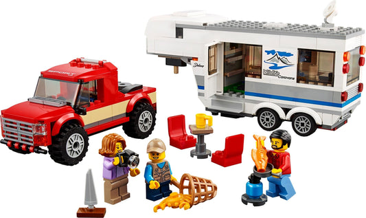 U60182 - Pickup & Caravan (Pre-Built)