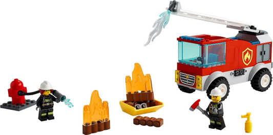 U60280 - Fire Ladder Truck (Pre-Built)