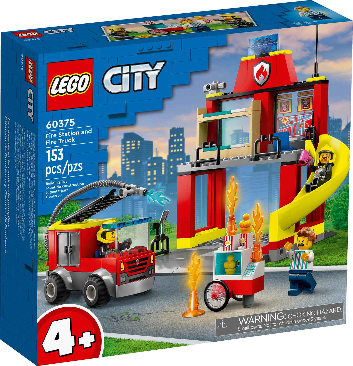 60375 - Fire Station and Fire Truck
