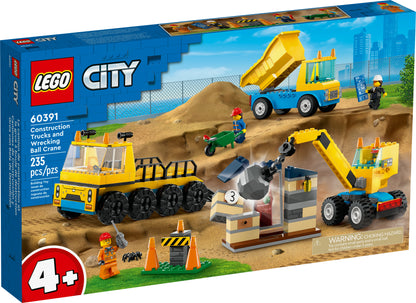 60391 - Construction Trucks and Wrecking Ball Cr