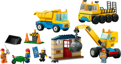 60391 - Construction Trucks and Wrecking Ball Cr