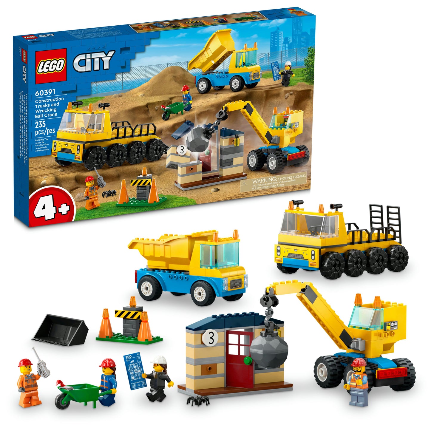 60391 - Construction Trucks and Wrecking Ball Cr