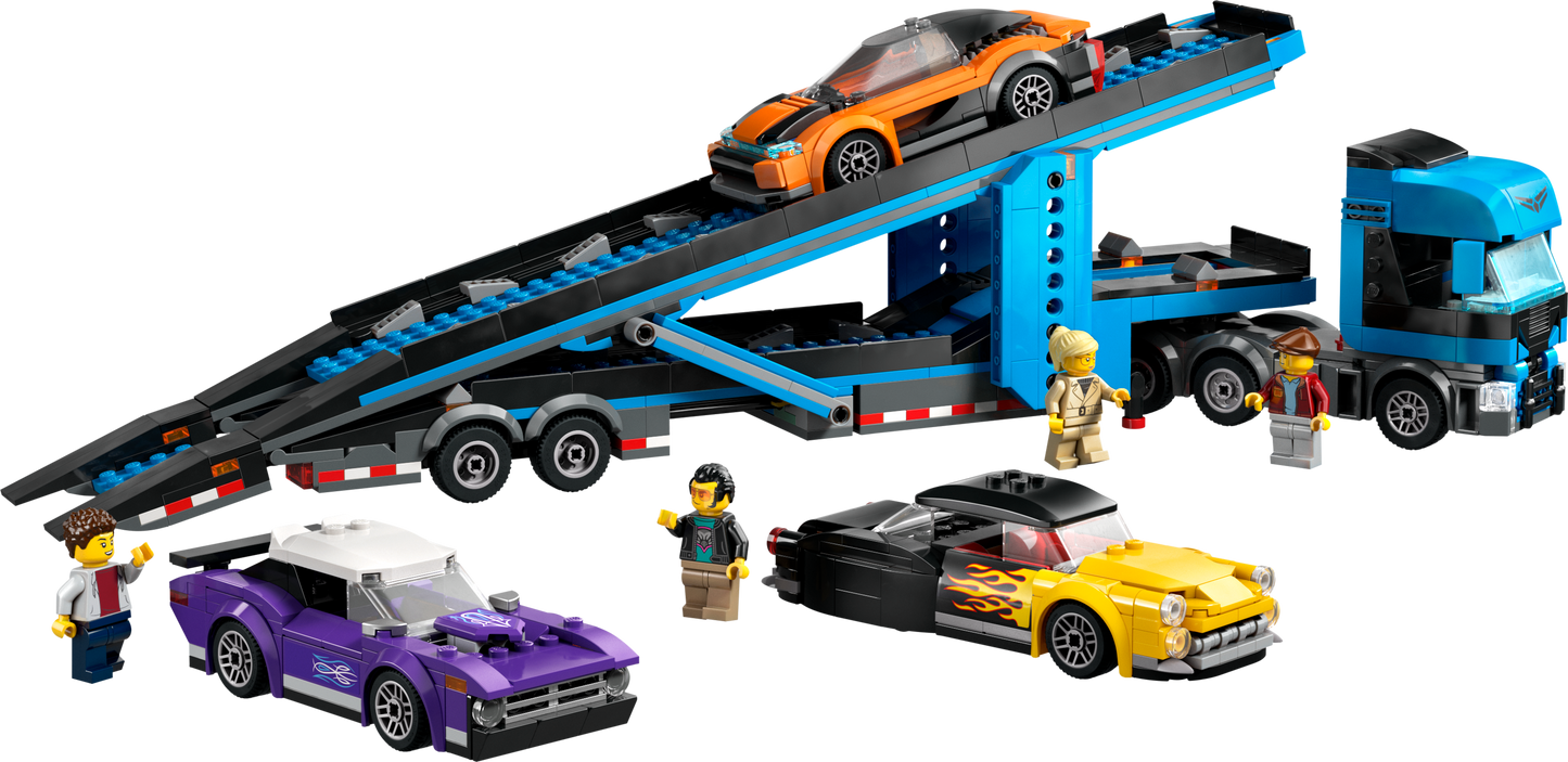 60408 - Car Transporter Truck with Sports Cars (3 cars)  - ND
