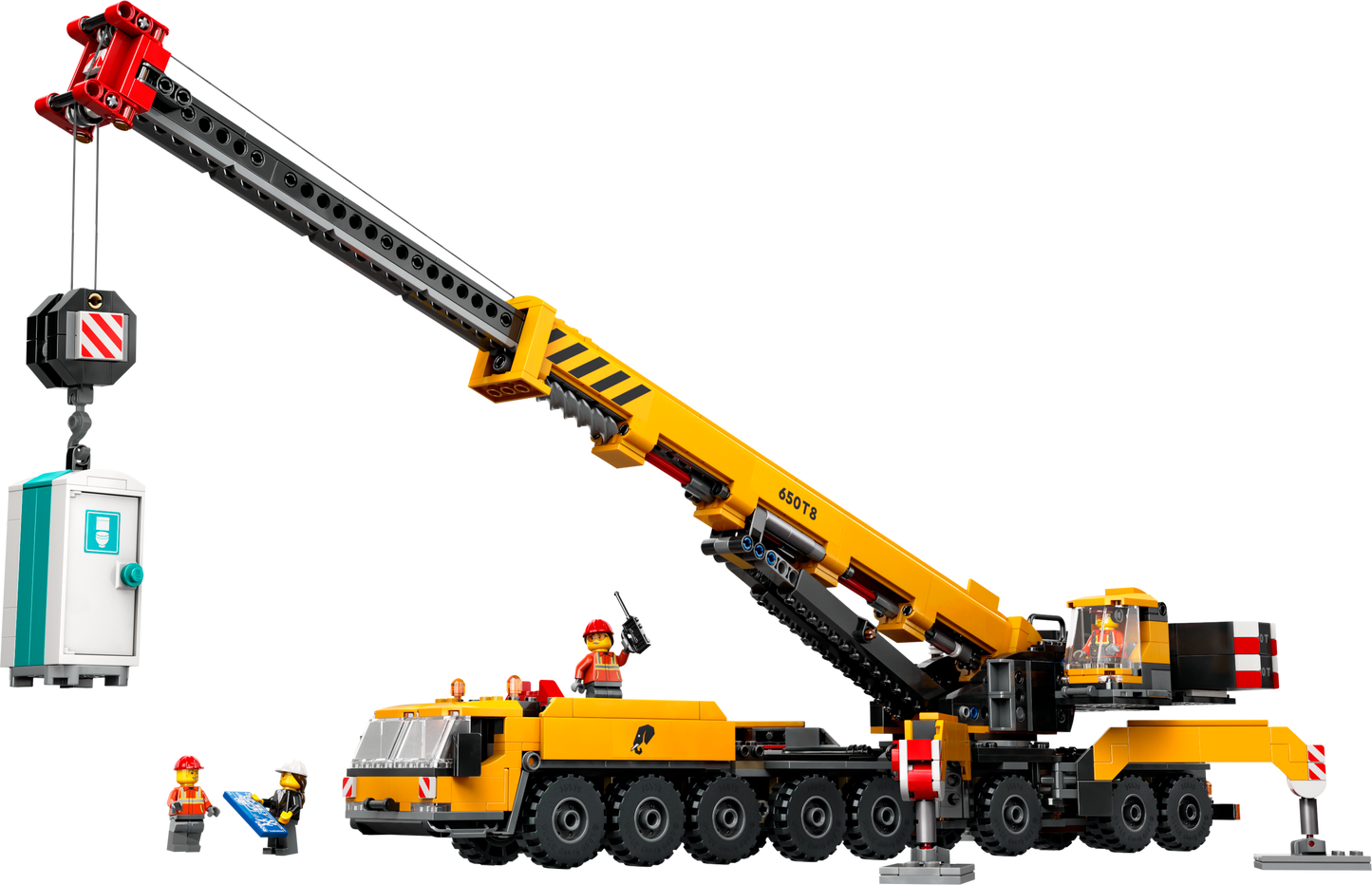 60409 - Yellow Mobile Construction Crane  - ND