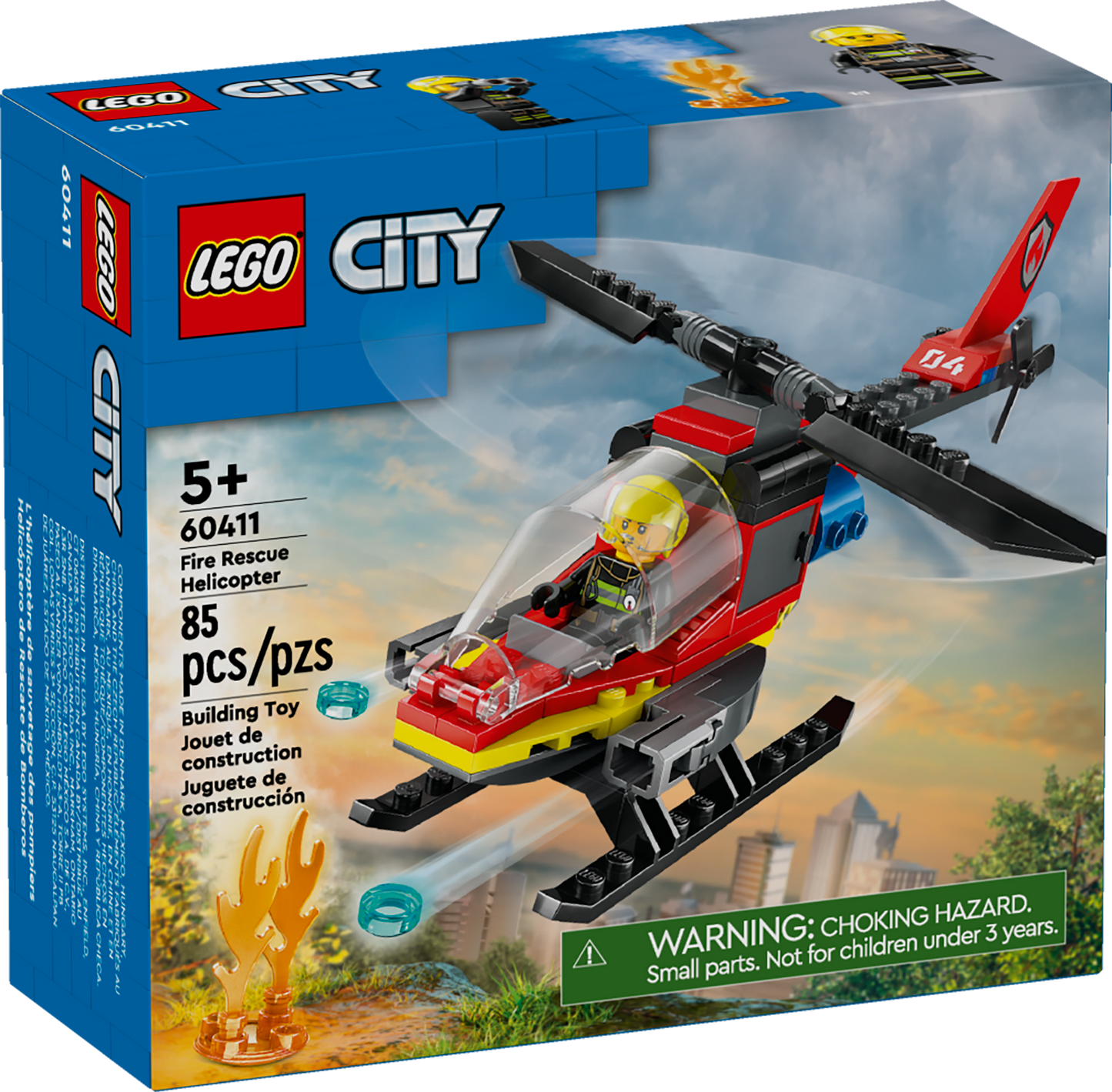 60411 - Fire Rescue Helicopter