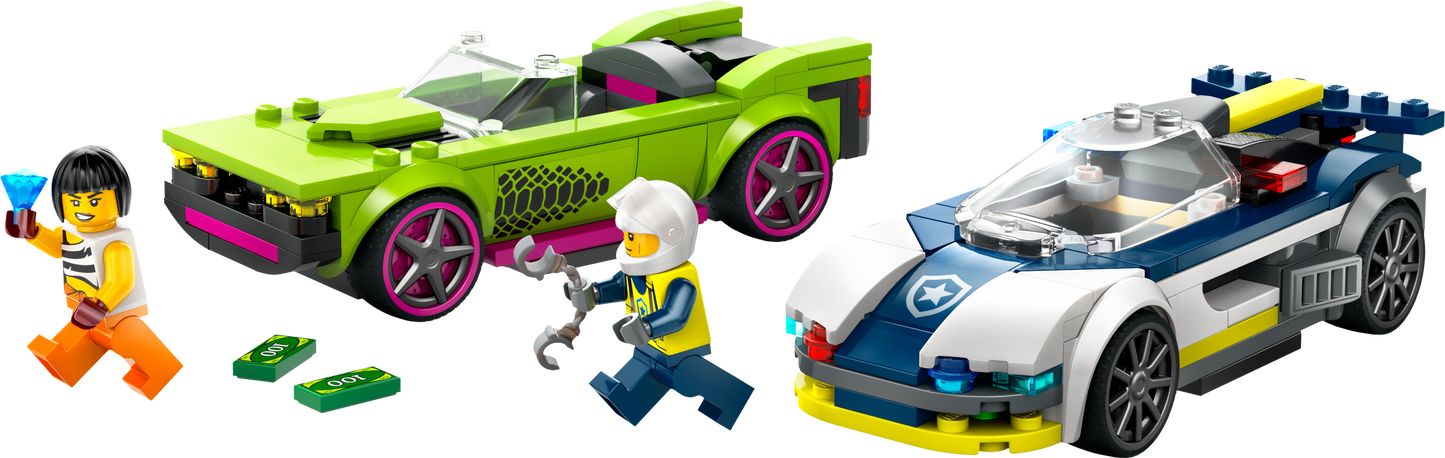 60415 - Police Car and Muscle Car Chase