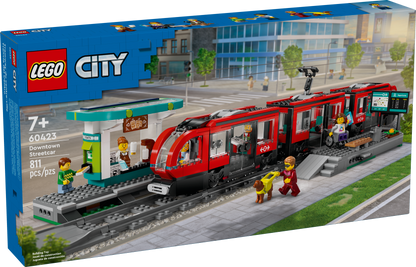 60423 - Downtown Streetcar and Station  - ND