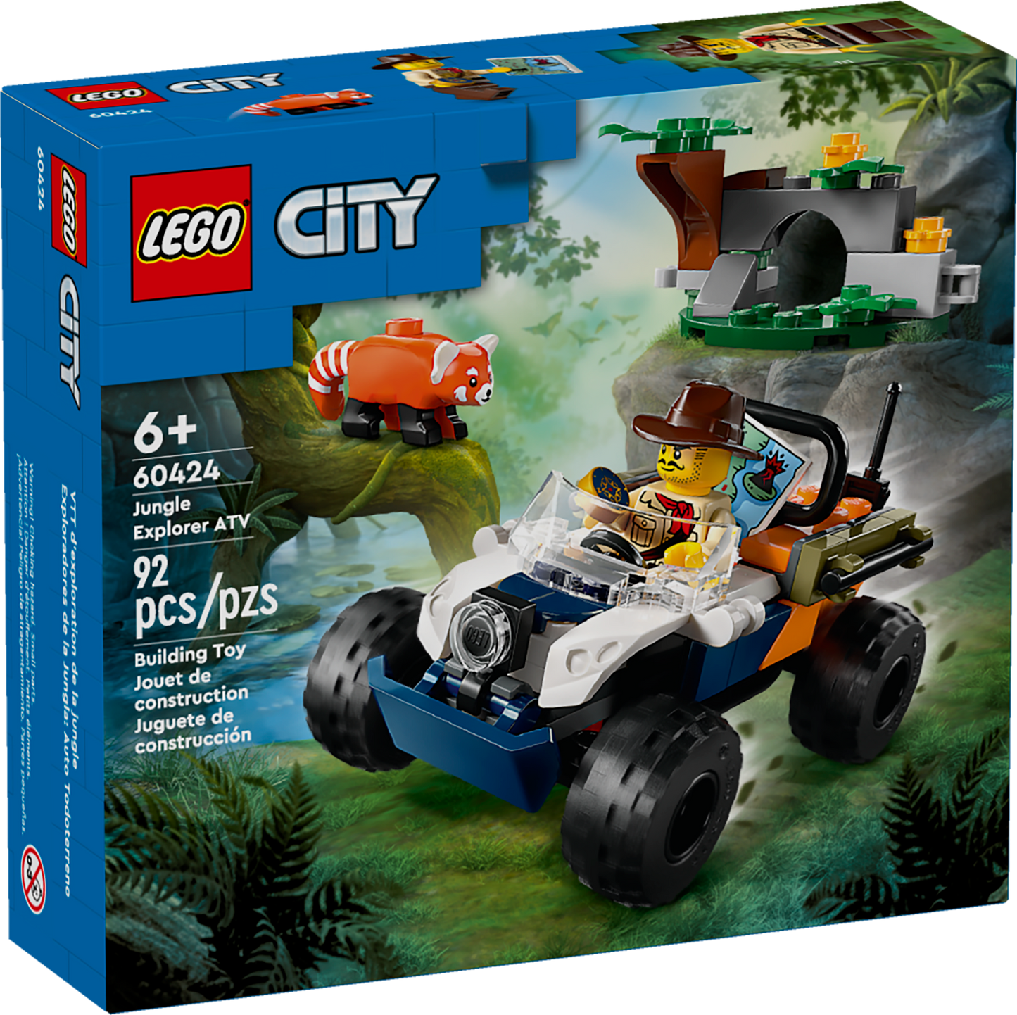 60424 - Jungle Explorer ATV Red Panda Mission
