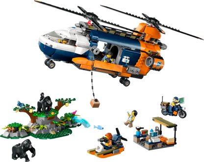 60437 - Jungle Explorer Helicopter at Base Camp  - ND