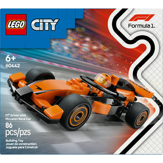 60442 - F1 Driver with McLaren Race Car