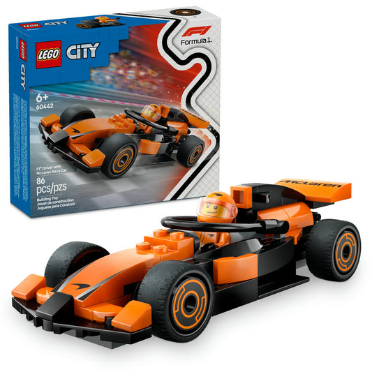 60442 - F1 Driver with McLaren Race Car