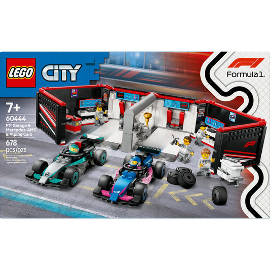 60444 - F1 Garage & Mercedes-AMG & Alpine Cars - ND