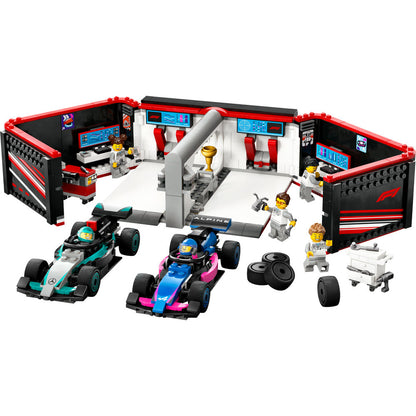 60444 - F1 Garage & Mercedes-AMG & Alpine Cars - ND