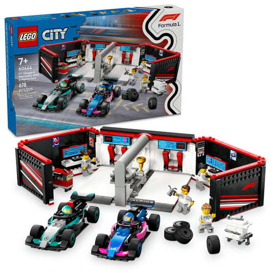 60444 - F1 Garage & Mercedes-AMG & Alpine Cars - ND