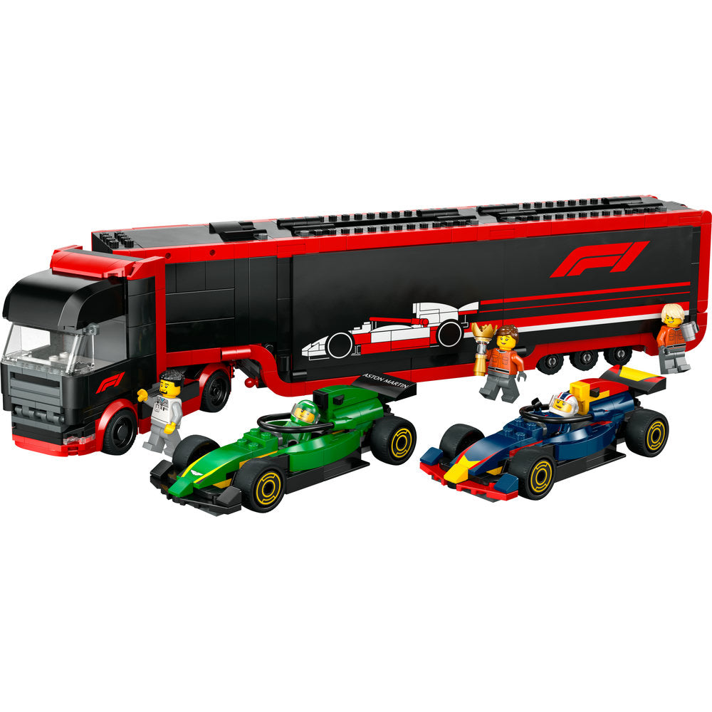 60445 - F1 Truck with RB20 & AMR24 F1 Cars - ND