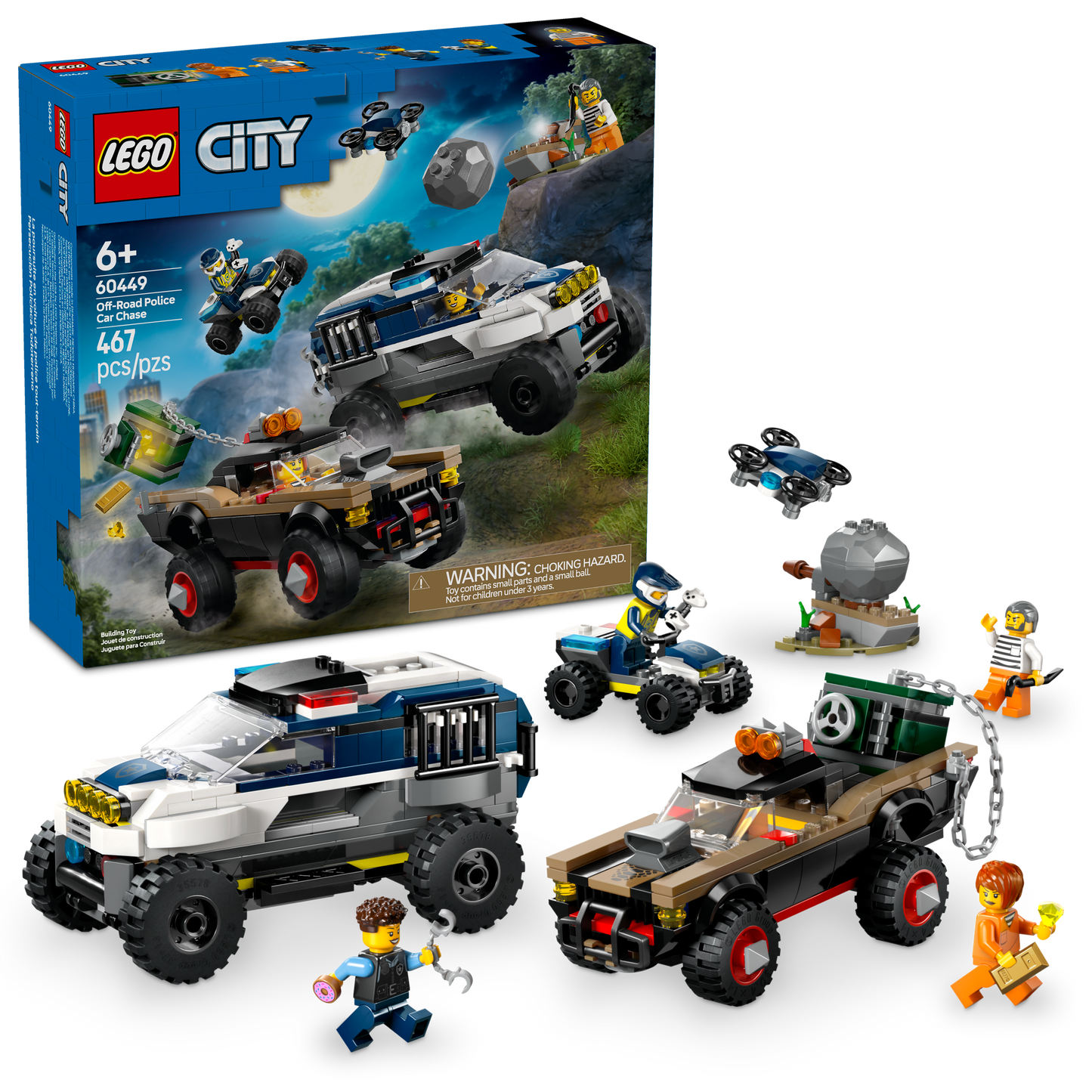 60449 - Off-Road Police Car Chase - ND
