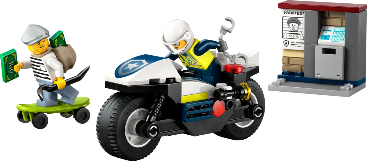60455 - Police Motorcycle Chase