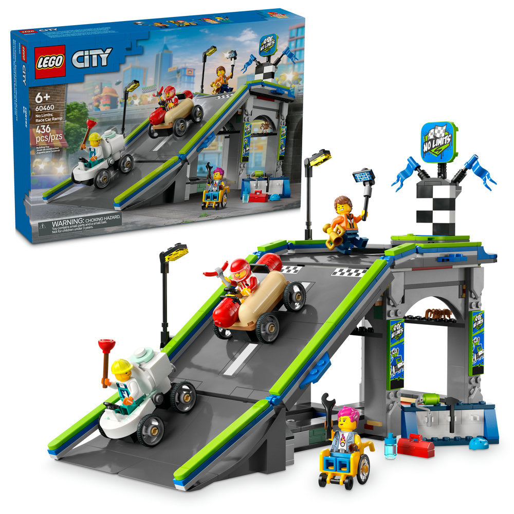 60460 - No Limits: Race Car Ramp Track