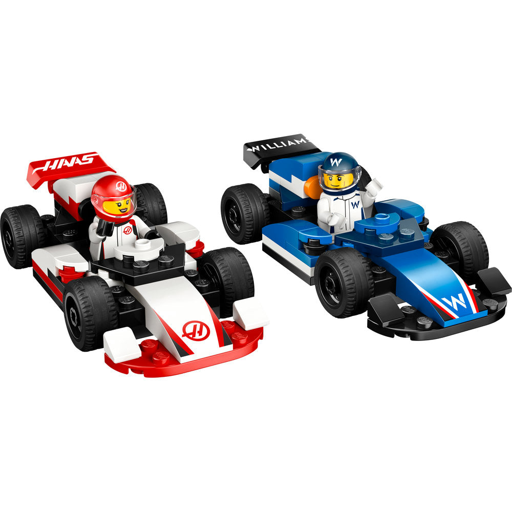 60464 - F1 Williams Racing & Haas F1 Race Cars - ND