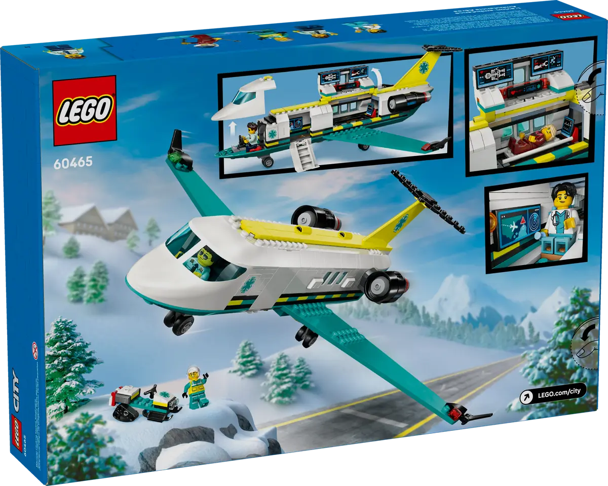 60465 - Emergency Air Ambulance Airplane