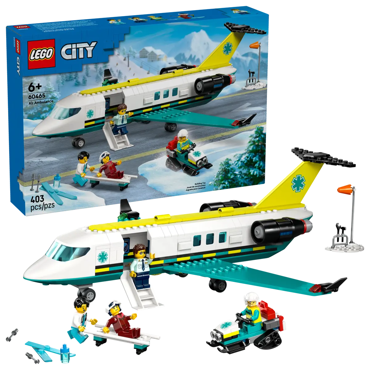 60465 - Emergency Air Ambulance Airplane