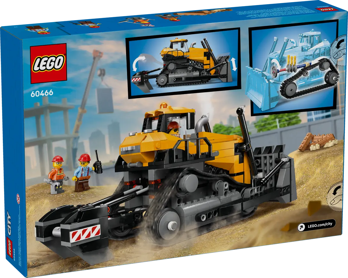 60466 - Yellow Bulldozer