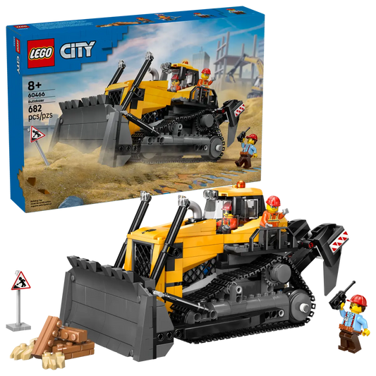 60466 - Yellow Bulldozer