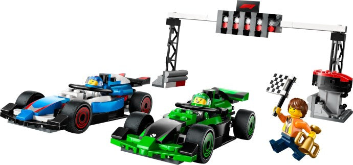60474 - F1 Grid with VCARB & Sauber Race Cars