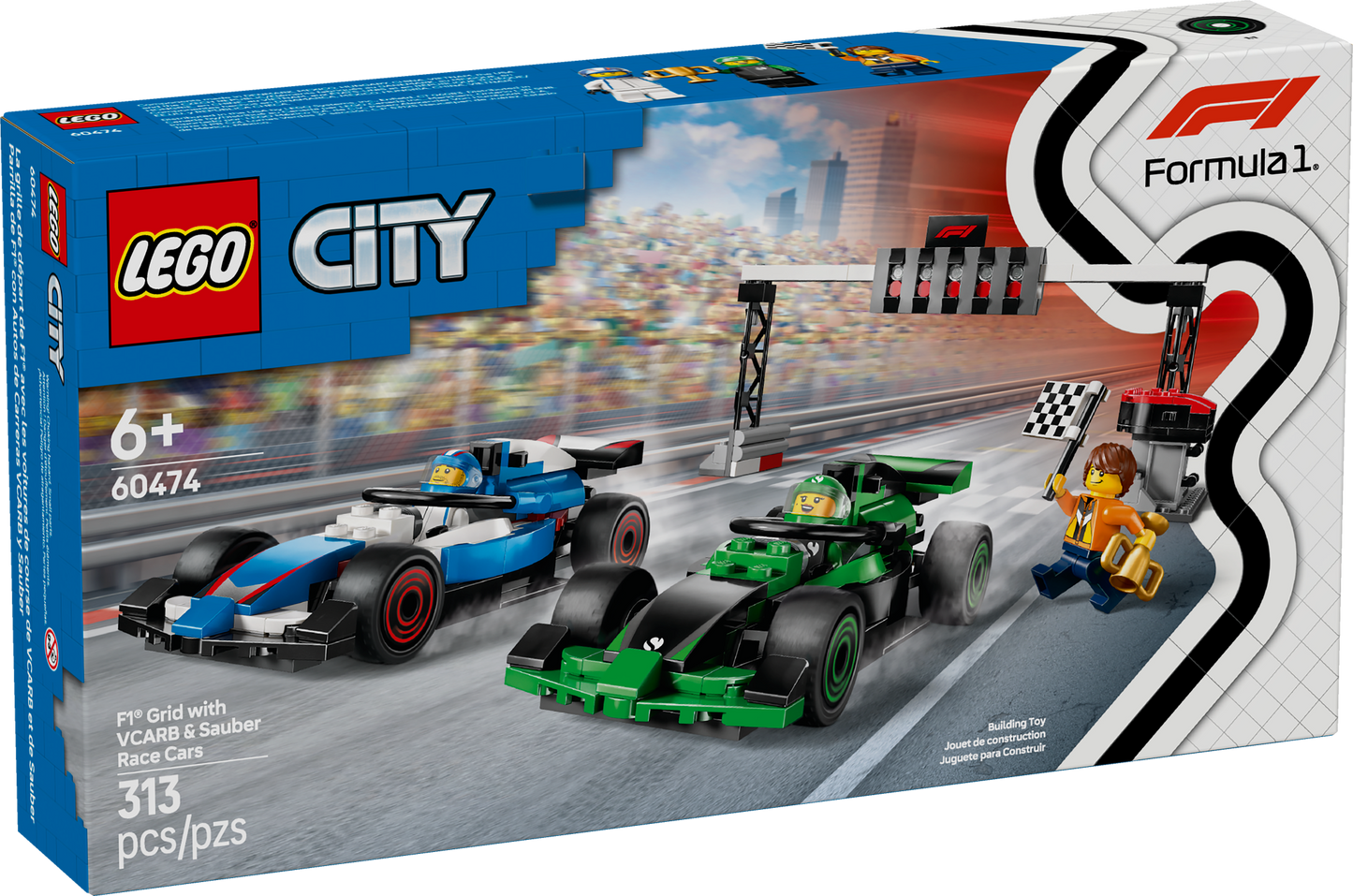 60474 - F1 Grid with VCARB & Sauber Race Cars