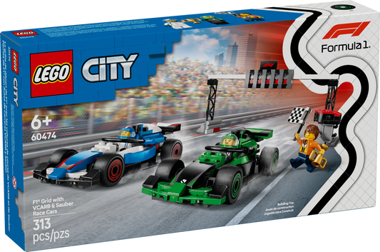 60474 - F1 Grid with VCARB & Sauber Race Cars