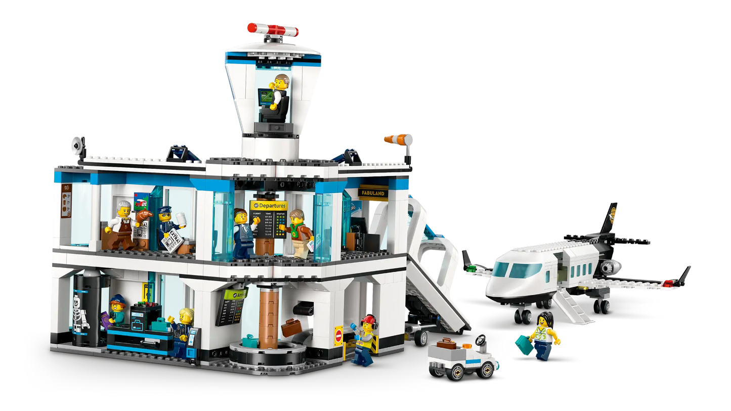 60502 - Airport with Airplane