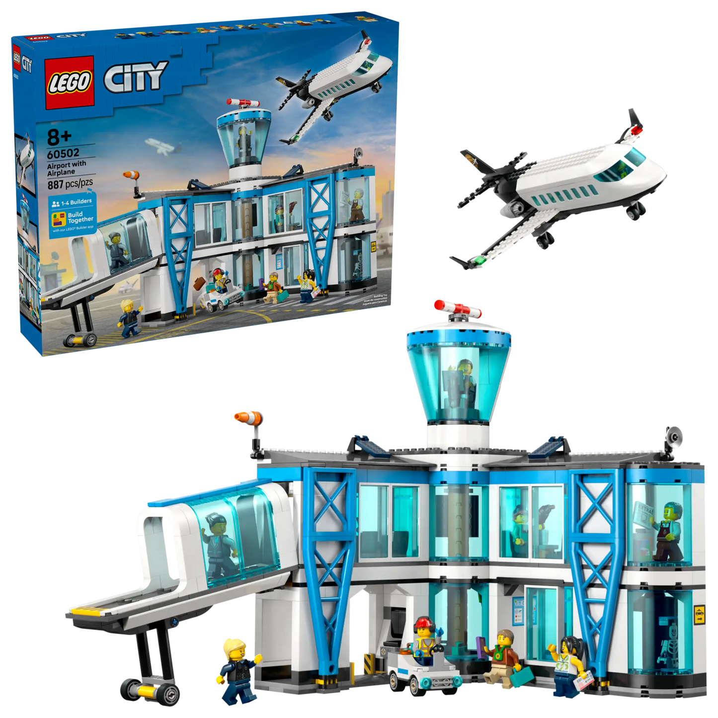 60502 - Airport with Airplane
