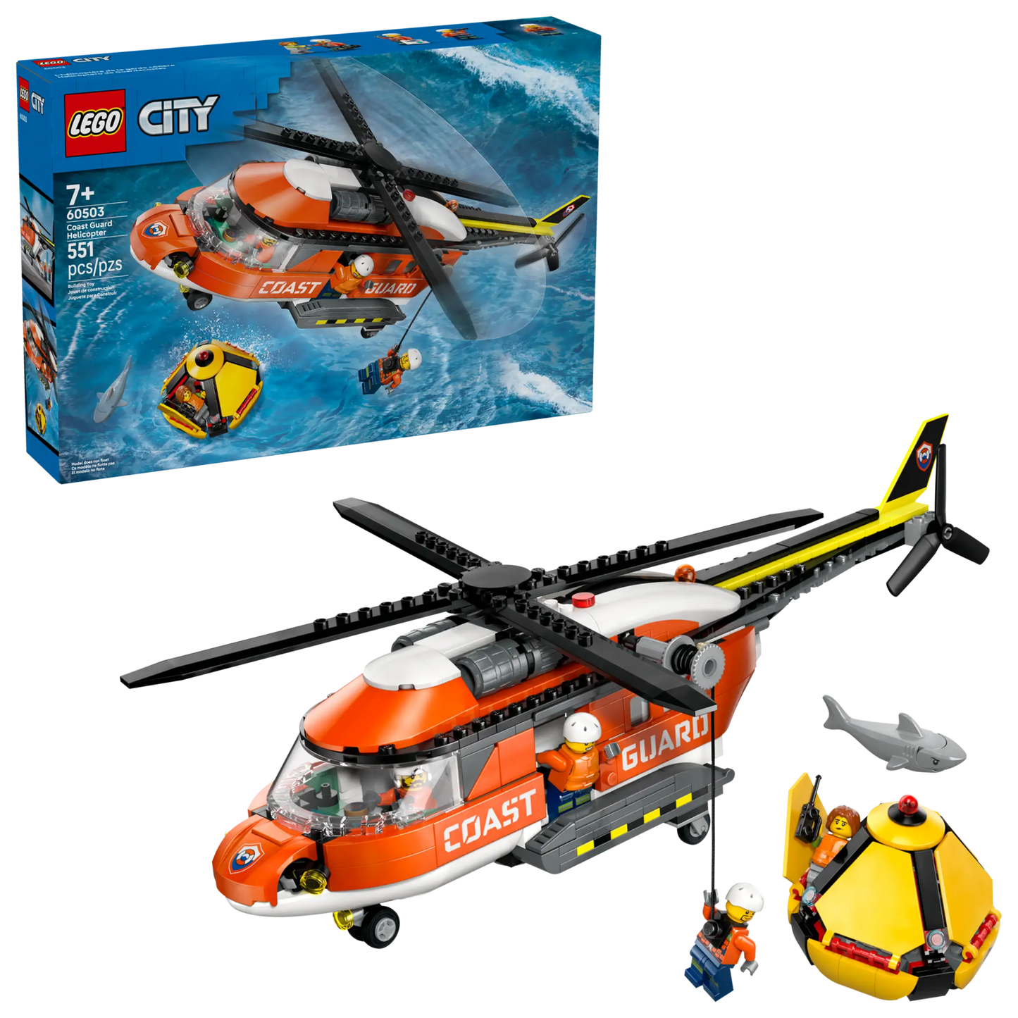 60503 - Coast Guard Helicopter
